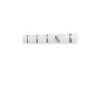 Mit der Flip Hook Wandgarderobe von Umbra können Sie getrost fünfe gerade sein lassen - oder umklappen. Fünf Haken warten nur darauf, mit allem behängt zu werden, wonach Ihnen gerade ist: Kleider, Mäntel, Jacken, Ketten, Schirme, Taschen und und und. Und wie grazil die Flip Hook Garderobe das macht! Die Metallhaken lassen sich einfach herunterklappen und klappen bei Nichtgebrauch wieder hoch. Unser Tipp: Werfen Sie doch auch einen Blick auf unsere Umbra-Garderobe mit acht Haken! Diese können Sie noch in weiteren Farben online bestellen. Material und Format Die Umbra-Garderobenleiste ist aus Hartholz gefertigt und erstrahlt in schönstem Weiß. Der Vorteil von Weiß? Passt überall hin! Ein Haken verfügt über eine Traglast von maximal 2,3 kg. Schweren Walkmänteln steht somit nichts im Wege. Das Montagematerial wird mitgeliefert. Apropos Montage: Davon ist später nichts mehr zu sehen, da sich die Aufhängung auf der Rückseite der Flip Hook 5er Wandgarderobe befindet. Die Design-Garderobe ist 55 cm breit sowie 3,8 cm tief. Die Höhe beträgt 7 cm. Das Design Hinter dem cleanen Entwurf steht ein preisgekrönter Designer: David Quan. Dieser entwirft quasi alles: vom Spielzeug über Möbel bis zu Hightech-Geräten. Nicht zu vergessen: formschöne Wandgarderoben. Quan hat übrigens noch eine weitere Wandgarderobe für Umbra gestaltet: Sticks Multi Hook mit extravaganter Stäbchenoptik. Hinweis: Dieser Artikel ist ein Einzelstück. Als Einzelstücke verkaufen wir ungebrauchte und neuwertige Artikel, die KEINE Beschädigungen aufweisen. Das können zum Beispiel Auslaufmodelle, Restposten oder Retourenartikel sein. Da die Artikel zudem oft nur in begrenzter Stückzahl vorhanden sind, sind sie für den Zwischenverkauf vorbehalten. Einzelstücke sind wie alle Designerschnäppchen vom Umtausch ausgeschlossen.