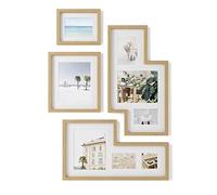 Umbra Gallery Collage Picture Frame Set, Natural, Set of 4