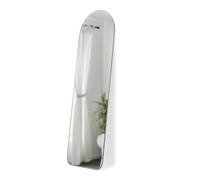 Umbra Hubba Arched Mirror, Full Length Wall Decor, 20x62-Inch, Titanium | Thin metallic frame, brightens any room, anti-tip hardware included, vertical display only