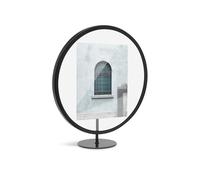 Umbra Infinity 5x7 Picture Frame, Unique Circular Photo Display for Desk or Wall, Black