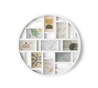 Umbra Luna Nine-Photo 4x6 Picture Frame - Modern Gallery Wall Display with Easy-Change Backing