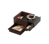 Umbra Mini Stowit Jewelery Box, Walnut/Black