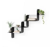 Umbra Montage Metal Shelf 2Pk Display Shelves Geometric Metal Shelves