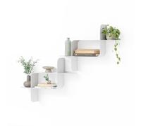 Umbra Montage Metal Shelf 2Pk Display Shelves Geometric Metal Shelves