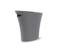 Umbra Paper Bins, 18/8 Stainless Steel, Charcoal, Normal