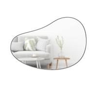 Umbra Hubba Pebble 24 x 36" Mirror, Metallic Titanium