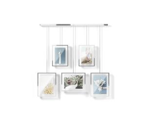 Umbra Photo Frames, Chrome, Normal, 5 Frames