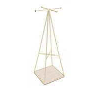 Umbra Prisma Jewelry Stand, Matbrass, Metal Matte Brass, One size