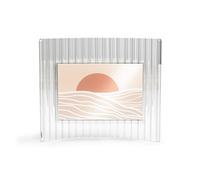 Umbra Ripley 4x6 Photo Frame, Decorative Table Photo Frame for Photos, Illustrations, Pictures and More, Brass