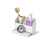 Umbra Sling Sink Caddy and Soap Pump, White