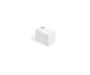 Umbra Spindle Storage Box, White