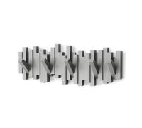 Umbra Sticks Matt Grey 5 Hook Rail (L)492.25mm (H)28.7mm