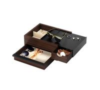Umbra 290245-048 Stowit Jewelry Box - Black & Walnut