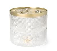 Umbra Tesora Jewelry Organizer, Jewelry Box, Glass/Brass