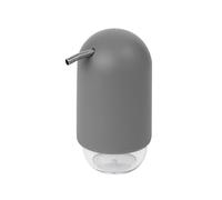 Umbra Touch Soap Dispenser, Grey, 2 ¾ dia. x 5 ½ inches