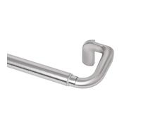 Umbra Twilight ¾” Black Out Window Curtain Rod, 48 to 88”- Wrap Around Adjustable Curtain Rod for Blackout Curtains, Nickel