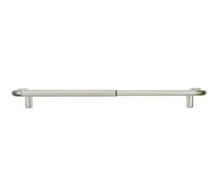 Umbra Twilight Double Curtain Rod Set ? Wrap Around Design is Ideal for Blackout Curtains or Room Darkening Curtains, 28 to 48 Inch, Matte Nickel,Silver