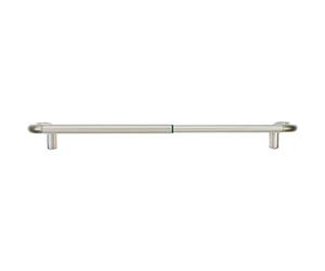 Umbra Twilight Double Curtain Rod Set ? Wrap Around Design is Ideal for Blackout Curtains or Room Darkening Curtains, 28 to 48 Inch, Matte Nickel,Silver