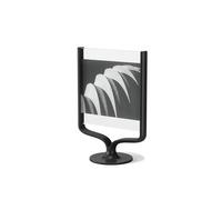 Umbra Wishbone Double-Sided Aluminium Desk Photo Frame, Black