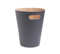 Umbra Woodrow 2-Gallon Modern Wooden Trash Can