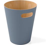 Umbra Woodrow 2 Gallon Modern Wooden Trash Can, Wastebasket, Garbage Can or Rec