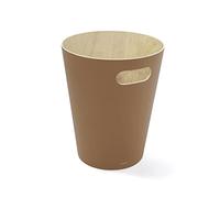 Umbra Woodrow 2 Gallon Modern Wooden Trash Can, Wastebasket, Garbage Can Or Recycling Bin Home Or Office, Sierra