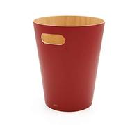Umbra Woodrow Waste Bin, Red