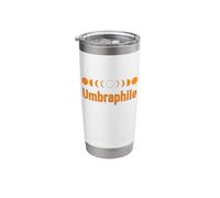 Umbraphile Total Solar Eclipse Path of Totality Tops & Tees Stainless Steel Insulated Tumbler