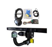 UmbraRimorchi Automatic Vertical Swan Neck Towbar + 7 Pin 12N Wiring Compatible With LAND ROVER RANGE ROVER EVOQUE 2018+