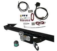 UmbraRimorchi Fixed Flange Towbar+13P Universal Wiring Compatible with Ford