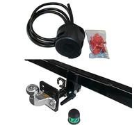 UmbraRimorchi Fixed Flange Towbar+7P Universal Wiring Compatible with MAN
