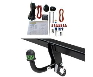 UmbraRimorchi Fixed Swan Neck Towbar+13P Wiring Compatible with Citroën