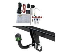 UmbraRimorchi Fixed Swan Neck Towbar+7P Wiring Compatible with Ford