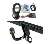 UmbraRimorchi Fixed Swan Neck Towbar+7P Wiring Compatible with Kia