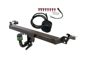 UmbraRimorchi Horizontal Detachable Towbar+7P Wiring Compatible with Skoda