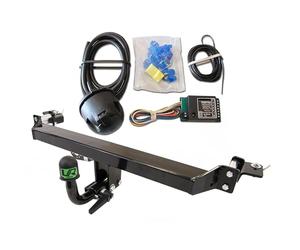 UmbraRimorchi Horizontal Detachable Towbar+7P Wiring Compatible with Toyota