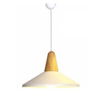 Umbratica Dome Shape Hanging Light 1 W/Oak Wood and Iron Finish Lantern Colorful Chandelier Lights for Kids Room Unique Rustic E26 E27 Base Kitchen Island Lighting,Dining Room, Blue