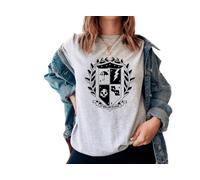 Umbrella ACA School Emblem Logo Academy Tshirt (as8, Alpha, m, Regular, Regular, Black)