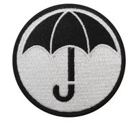 Umbrella Academy Ut Malum Pluvia Crest Emblem Logo School Comic TV Show 3.1" Iron On Embroidered Patch for Clothing