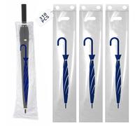 Umbrella Bag Stand, Umbrella Holder Stand with Free 200 Disposable Large Plastic Umbrella Bags, Wet Umbrella Bags Stand (Clear - 300 bags only)