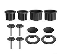 Umbrella Base Bracket Accessories with Plastic Sleeves and Screws for Windy Conditions