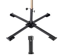 Umbrella Base - Metal Base for Parasols | Large Stand for Umbrella for Patio Garden and Beach Area