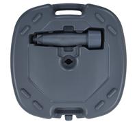 Umbrella Base Plastic Grey 45x47.5x13cm Water/Sand Fillable 19-38mm Pole Stable