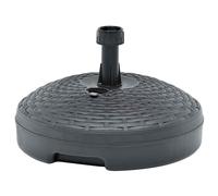 Umbrella Base Sand/Water Filled Plastic Rattan Holder Multi Colours vidaXL