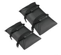 Umbrella Base Weights Sand Bag, Fillable Weight Bags, Black Weighted Base Sandbags For Umbrella Base, Cantilever Patio Umbrella, 1680D Oxford Fiber (2 * 45 LBS)