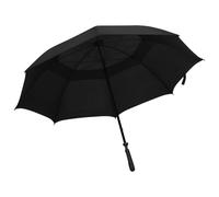 Umbrella Black Outdoor Patio Rainy Day Handle Rain Walking vidaXL