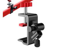 Umbrella Bracket - Portable Mounting Clip for Chair Parasol, Strong Rotating Fixing Clamp | 360 Degree Adjustable Stand for Shore Pier , Rain Shade for Outdoor Angling