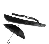 Umbrella Carry Bag - 75cm Waterproof Wet Umbrella Carrier, Absorbent Moisture Proof Travel Case, Shoulder Strap Commuting Accessory | Dust Resistant Portable Rain Holder for Men Women