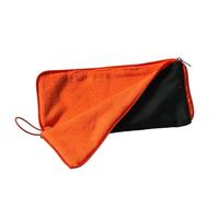 Umbrella Case - Chenille Absorbent Storage Pouch, Folding Rain Cover Bag, Zipper Carry Sleeve | Quick Dry Water Soaking Holder For Wet Umbrellas, Portable Travel Accessory For Work, School, Office, Ca