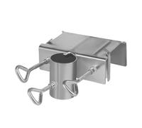 Umbrella Clamp Stand Holder, Patio Umbrella Holder for Deck Railing, Attachable Adjustable Bracket Base Portable Pole Stand for Fishing Camping Pool Grill Beach Outdoor Balcony Patio